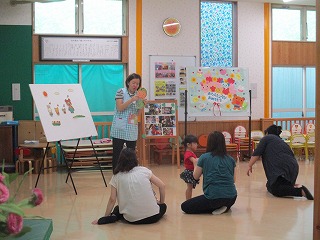 ❤７月の愛育教室（ちょうちょぐみ/１歳児）❤